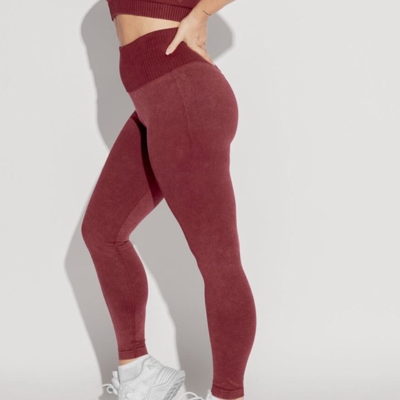 POPFLEX Supersculpt Seamless Leggings - Garnet - Picture 1 of 6